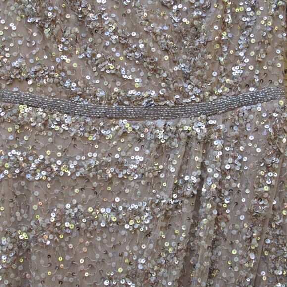 Mac Duggal 5619 Womens EMBELLISHED ILLUSION HIGH NECK CAP SLEEVE GOWN - Picture 11 of 15